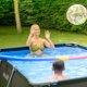 Virtufit VIRTUFIT ορθογώνια πισίνα 260 x 180 CM με αντλία φιλτραρίσματος ανθρακί
