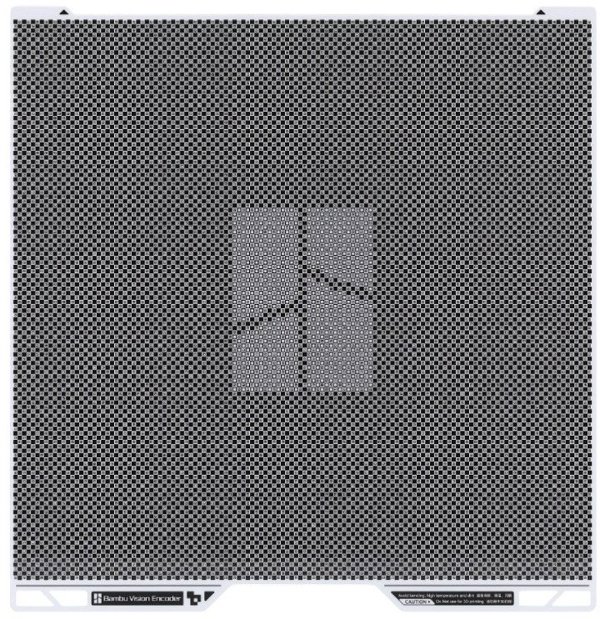 Vision Encoder - πλάκα βαθμονόμησης για εκτυπωτές Bambu Lab σειράς H2