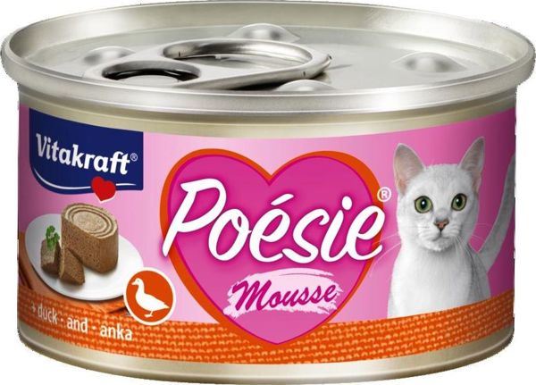 Vitakraft VITAKRAFT KOT 85g pusz. POESIE KACZKA mus /12