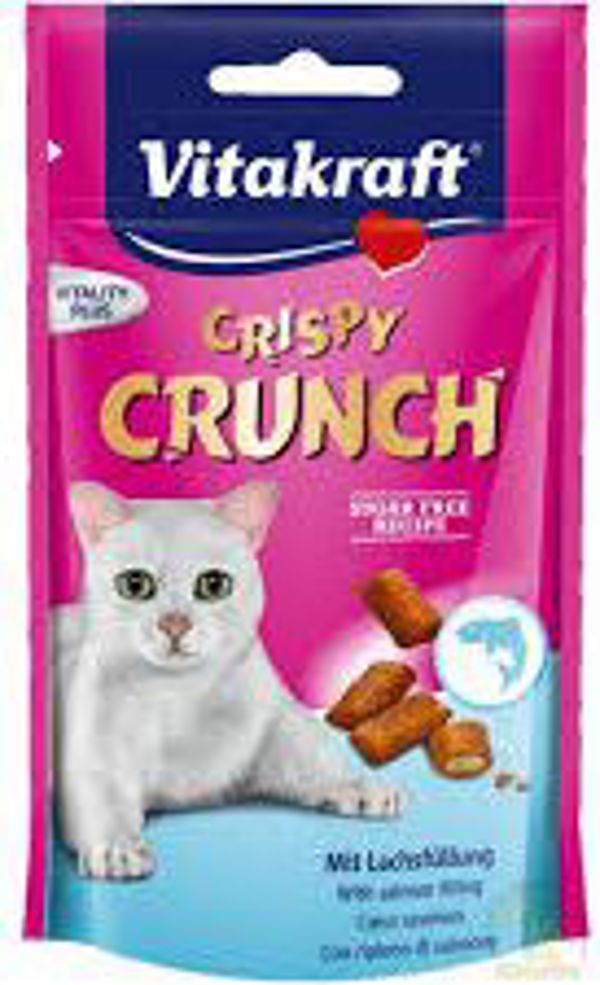 Vitakraft KOT 60g CRISPY CRUNCH LOSOS