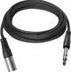 Vivolink PROAUDXLRJACKS0.5 kabel audio 0,5 m XLR 6.35mm Czarny
