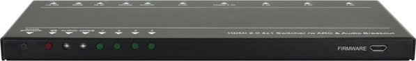 Vivolink VLSW141H Διακόπτης HDMI 4x1, 4K@60Hz, 18Gbps, Μαύρο