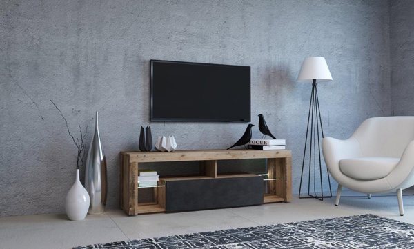 Vivaldi Szafka RTV Everest 2 + LED