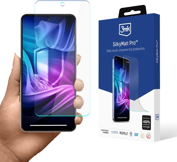 3MK Προστατευτικό Οθόνης Silky Matt Pro για Vivo Y19s - Αντιθαμβωτική Προστασία