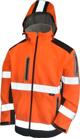 VIZWELL KURTKA SOFTSHELL OSTRZ.POM-GRANAT.XXL VWJK177ON/XXL/W20 VIZWELL