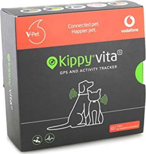 Vodafone V-Pet Kippy της Vodafone - εντοπιστής κατοικίδιων ζώων GPS για κατοικίδια ζώα + 3μηνο κουπόνι υπηρεσίας (δωρεάν πακέτο δεδομένων)