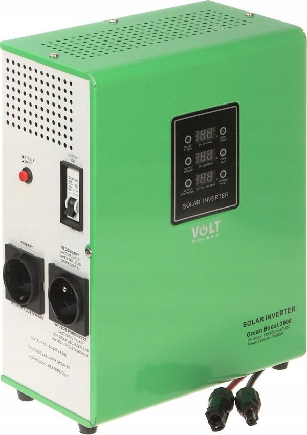 Volt Falownik Fotowoltaiczny Off-grid Do Zasilania Urzadzen Grzewczych MPPT-3000 Greenboost Volt Polska
