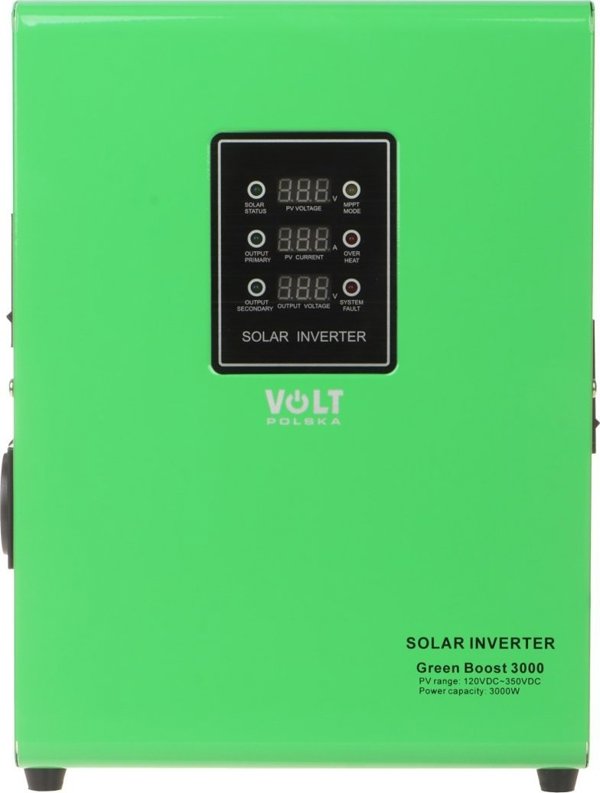 Volt Falownik Fotowoltaiczny Off-grid Do Zasilania Urzadzen Grzewczych MPPT-3000 Greenboost Volt Polska