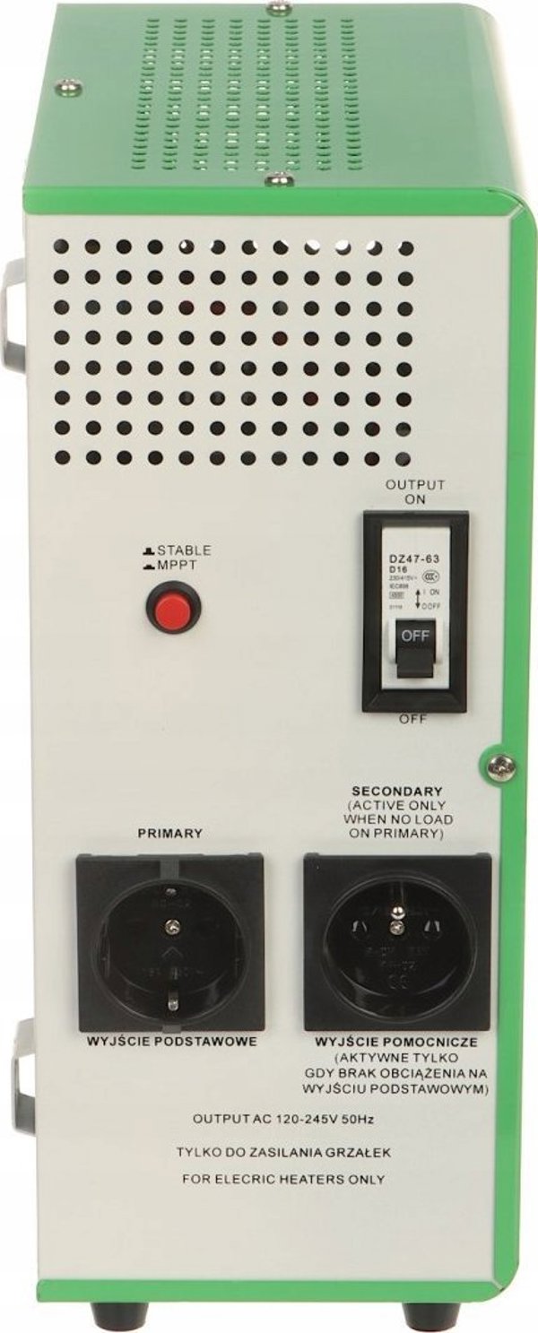 Volt Falownik Fotowoltaiczny Off-grid Do Zasilania Urzadzen Grzewczych MPPT-3000 Greenboost Volt Polska