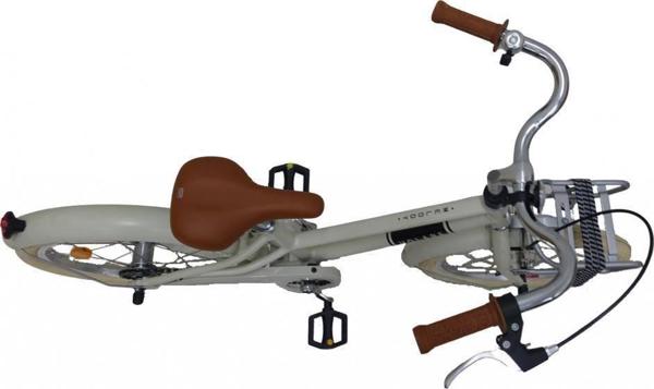Volare Melody 16 ίντσες 25,4 cm Κορίτσια Φρένο με σπείρωμα Μπεζ