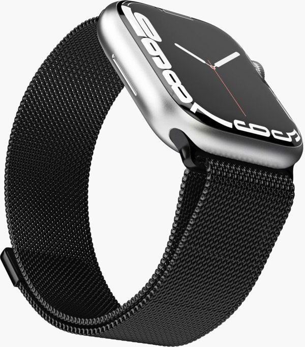Vonmählen VonMählen Watchstrap for Apple Milanese Loop Case 1 Band One black Schwarz (AWS00094)