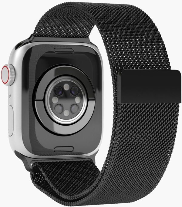 Vonmählen VonMählen Watchstrap for Apple Milanese Loop Case 1 Band One black Schwarz (AWS00094)