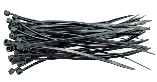 Vorel Opaska plastikowa 290x3,6mm czarna 100szt. 73895