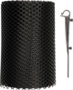 Προστατευτικό Δίχτυ Υδρορροών Vorel 18cm x 6m με 15 Στηρίγματα