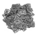 Vorel Klamry do paneli sciennych C-1mm 100szt. 04721