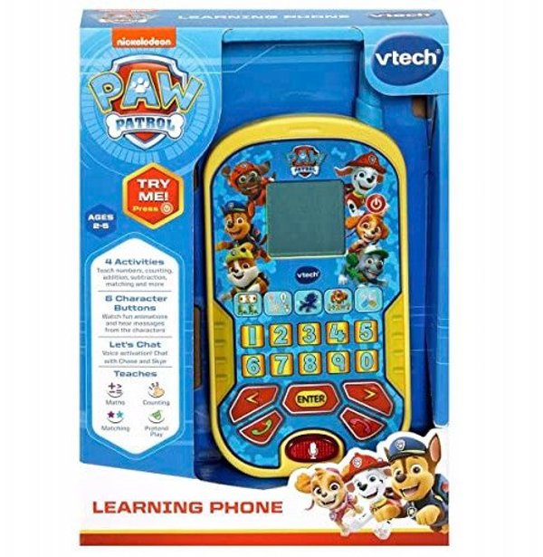 VTECH PAW PATROL Educational toy Learning phone (In English lang.)