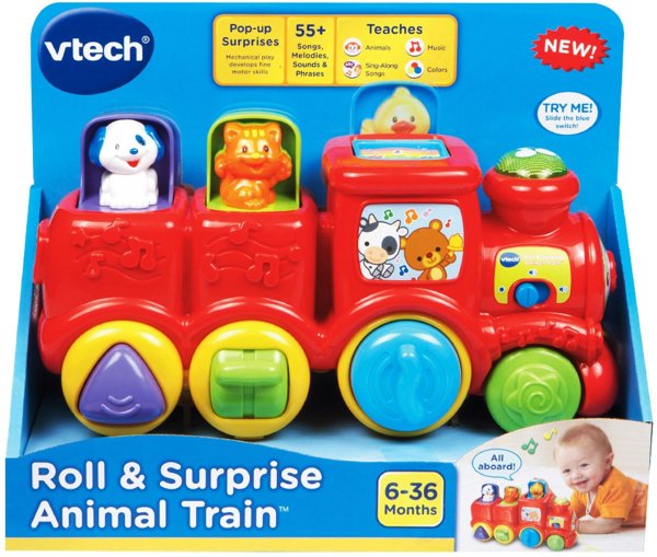 VTECH Musical toy Pop & Sing Animal Train (In English lang.)