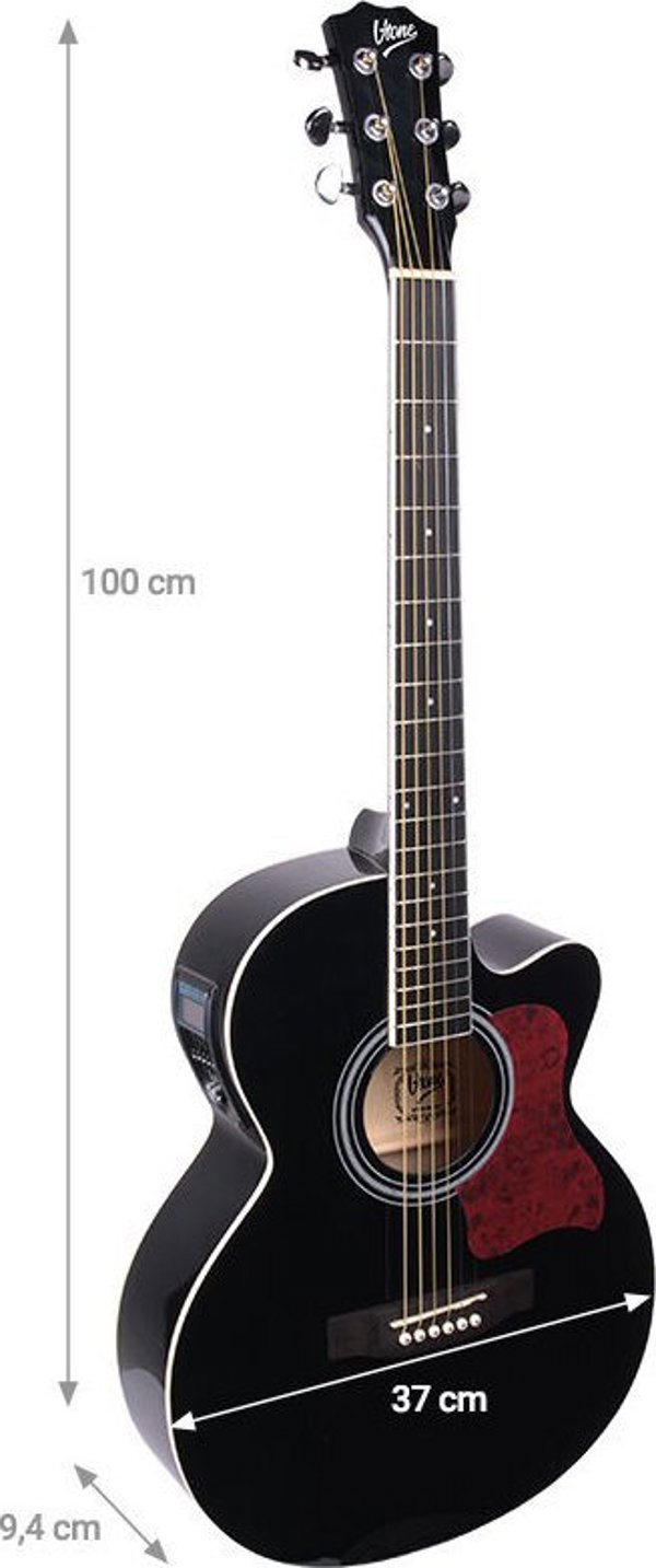 V-Tone V-TONE EAG SET BK gitara elektroakustyczna + wzmacniacz gitarowy zestaw BLACK