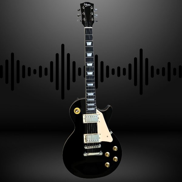 Ηλεκτρική Κιθάρα V-Tone VLP1 BK Les Paul 4/4, HH, Μαύρη, Cutaway, 39"