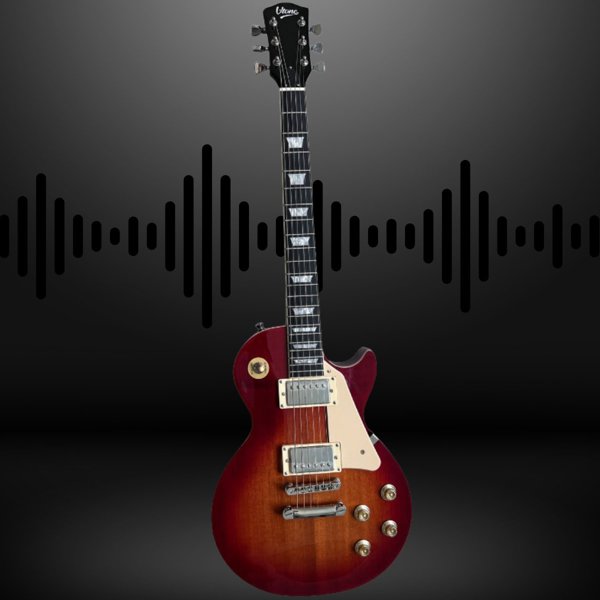 Ηλεκτρική Κιθάρα V-Tone VLP1 BS Les Paul 39" HH, Honey-Wine, Cutaway