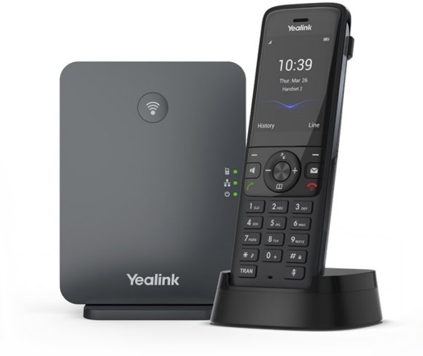 W78P IP phone Black TFT