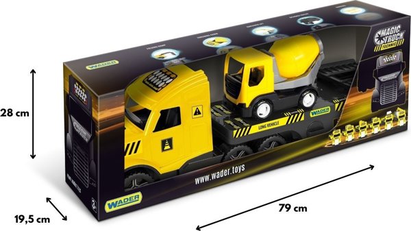 Wader Magic Truck Technic Ρυμουλκό με Μπετονιέρα