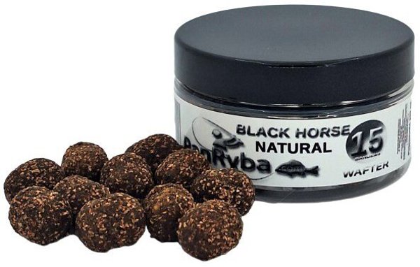 LPR Wafters Black Horse 909, 15mm, Natural Pan Ryba, Δολώματα Ψαρέματος