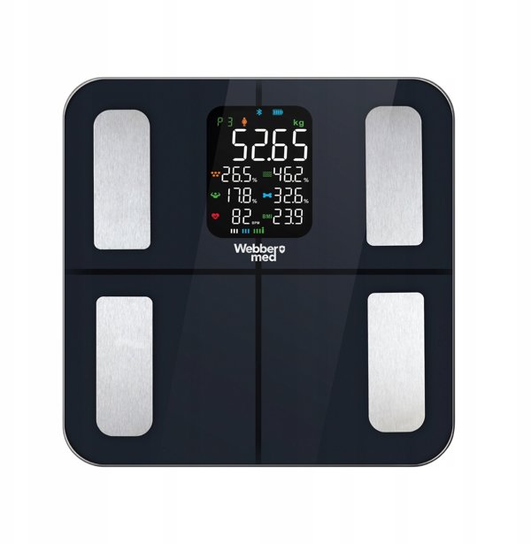 Αναλυτική Ζυγαριά Μπάνιου 16 Παραμέτρων Apple Health, Google Fit, IF1320C