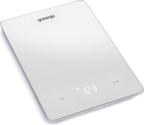 Ζυγαριά κουζίνας Gorenje KT10LBW (μέχρι 10 κιλά, λευκή)
