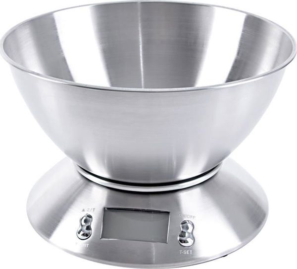 Orion Ηλεκτρονική Ζυγαριά Κουζίνας 5kg με Μεταλλικό Μπολ