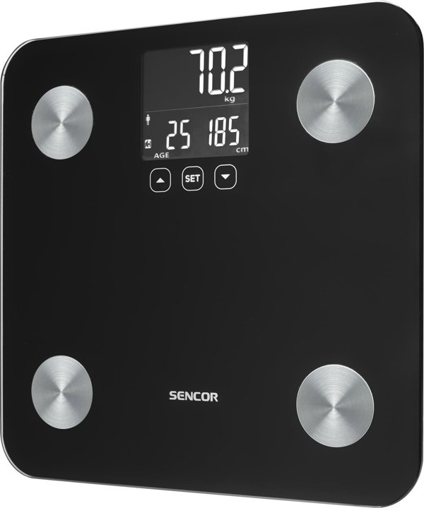 Waga lazienkowa Sencor SBS 6026BK