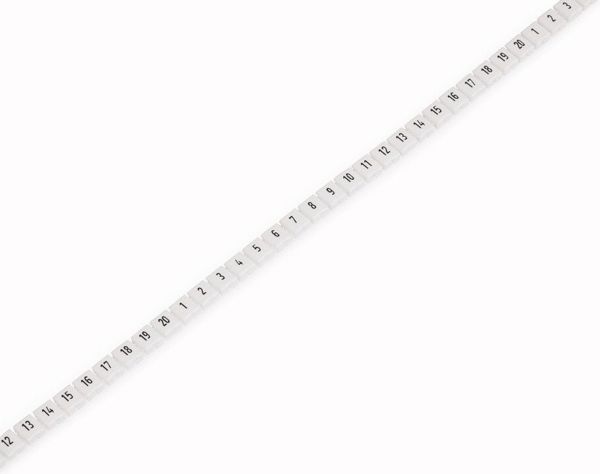 Wago Mini Σήματα Inline Λευκά Πλάτους 5 mm 1700 Τεμάχια (2009-145)