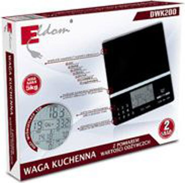 Waga kuchenna Eldom DWK200 (Czarny)