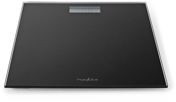 Ζυγαριά Μπάνιου Nedis PESC500BK Μαύρη