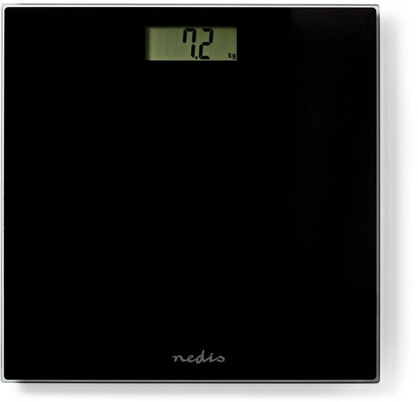 Ζυγαριά Μπάνιου Nedis PESC500BK Μαύρη
