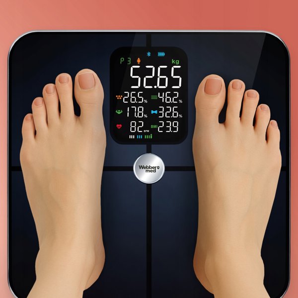 Αναλυτική Ζυγαριά Μπάνιου 16 Παραμέτρων Apple Health Google Fit IF1321C