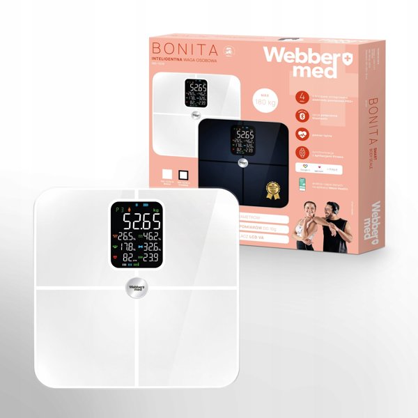 Αναλυτική Ζυγαριά Μπάνιου 16 Παραμέτρων Apple Health, Google Fit, IF1321B