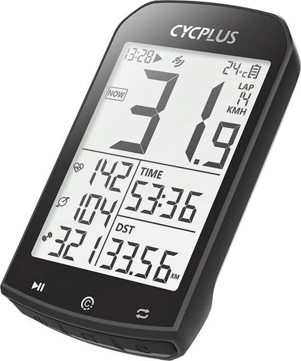 Cycplus M1 Κομπιούτερ Ποδηλάτου GPS - Συμβατό με Strava και TrainingPeaks