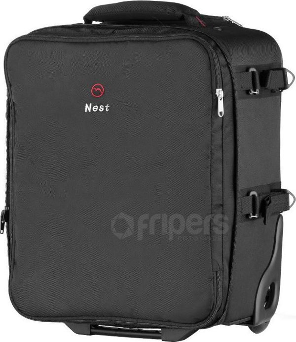 NEST Odyssey 10 Φωτογραφική Βαλίτσα με Ρόδες, Μαύρη
