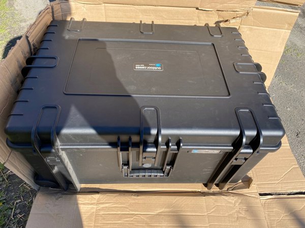 B&W International Outdoor Case Type 7800 SI - Αδιάβροχη Φωτογραφική Βαλίτσα Μεταφοράς, Μαύρη