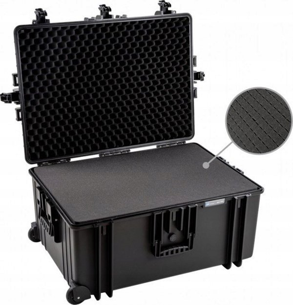 B&W International Outdoor Case Type 7800 SI - Αδιάβροχη Φωτογραφική Βαλίτσα Μεταφοράς, Μαύρη