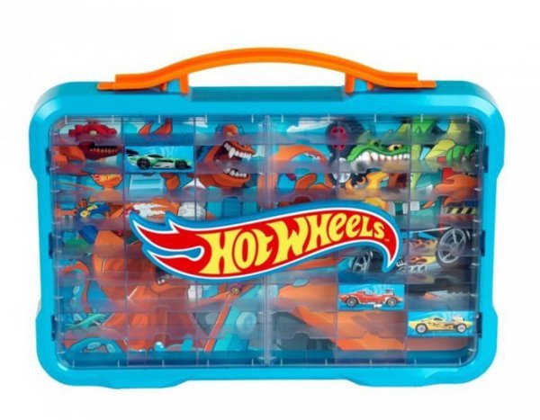 Βαλίτσα για Hot Wheels με φωτιζόμενο λογότυπο