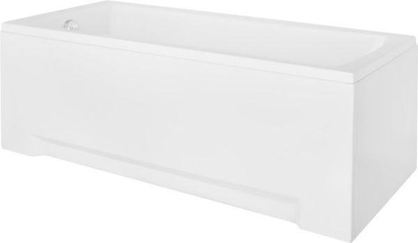 Besco Optima Ορθογώνια Μπανιέρα 140 x 70cm (WAO-140-PK)