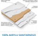 Wanna asymetryczna 140x80 lewa FRIDA