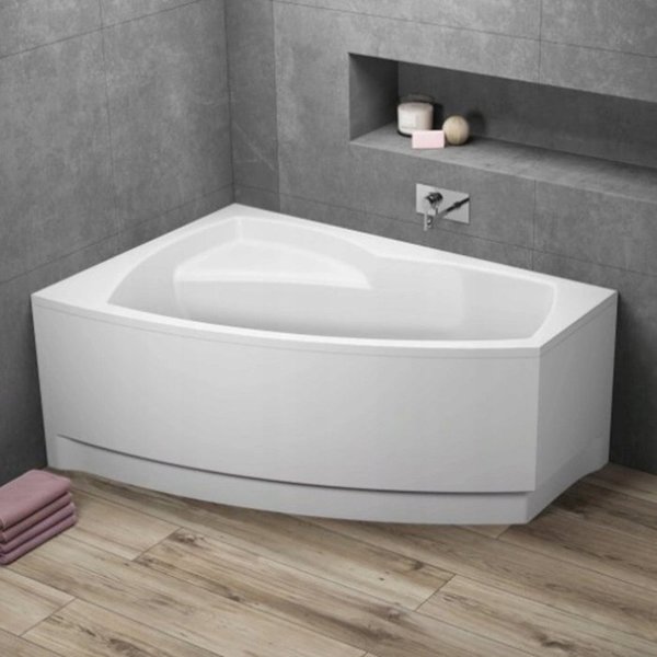 Wanna asymetryczna 140x80 lewa FRIDA