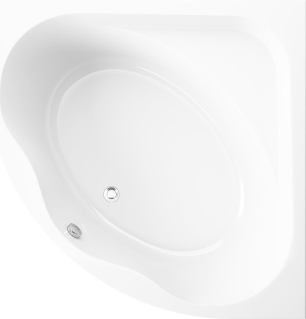 Polimat Μπανιέρα Συμμετρική Standard 150x150cm Λευκή
