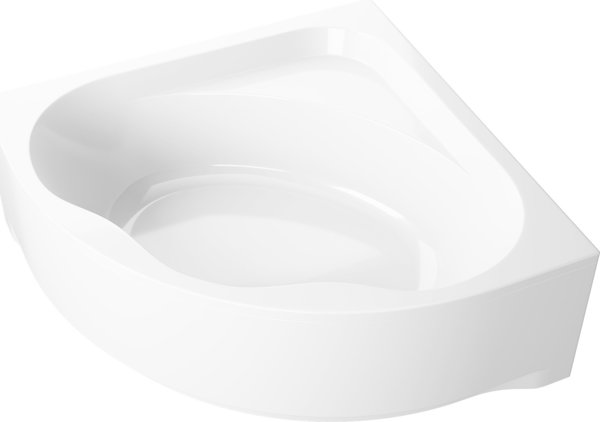 Polimat Μπανιέρα Συμμετρική Standard 150x150cm Λευκή
