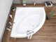 Polimat Μπανιέρα Συμμετρική Standard 150x150cm Λευκή