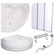 Wanna symetryczna 130x130 STANDARD