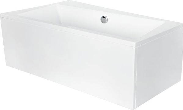 Μπανιέρα Besco γωνιακή ασύμμετρη δεξιά 160 x (WAI-160-NP)